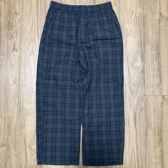 BONBON チェックロングパンツ B5081 XLサイズ