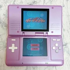 動作品　初代DS本体　ソフト付き　ニンテンドーDS AGS002　パープル