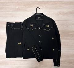 Needles◆23AW カウボーイジャケット NS150 黒 L パピヨン Needles◇23AW カウボーイジャケット NS150 黒 L パピヨン