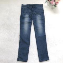 リー デニムパンツ 美品 ストレッチ シンプル カジュアル ジーンズ ベーシック