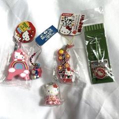ハローキティ ストラップセット 5点 新品 - メルカリ