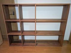 ■送料込■無印良品 スタッキングシェルフ 木製棚 収納 人気家具