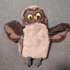 美品　IKEA　フクロウ　ふくろう　梟　パペット　イケア