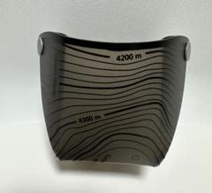 Fozzils 折りたたみカップ 250ml / 地形図デザイン・ブラックのサムネイル