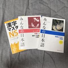 みんなの日本語 初級I II 漢字マスター N5 セット