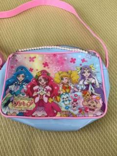 プリキュア　ショルダーバッグ　女の子　子供　ビニールバッグ　肩かけ