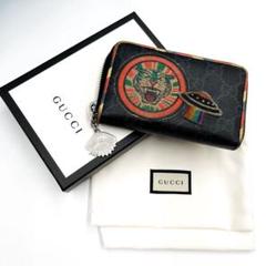 GUCCI コインケース ナイトクーリエ GG柄 タイガー PVC レザー GUCCI グッチ コインケース ナイトクーリエ GG タイガー PVC
