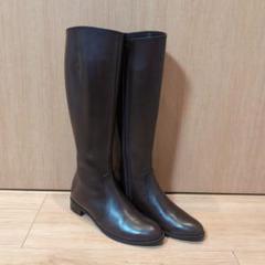 REGAL ブラックレザーロングブーツ22.5cm REGAL ブラックレザーロングブーツ22.5cm
