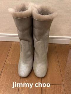 【断捨離セール】Jimmy Choo シアリング　ムートンボアブーツ 39 断捨離セール】Jimmy Choo シアリングムートンボアブーツ 39