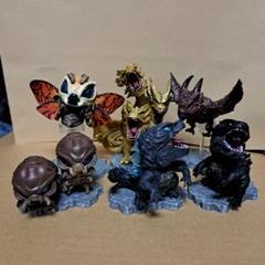 ゴジラフィギュアセット 5体　デフォルメ ゴジラフィギュア 5体セット (ゴジラ3体、メカゴジラ、ミニラ)