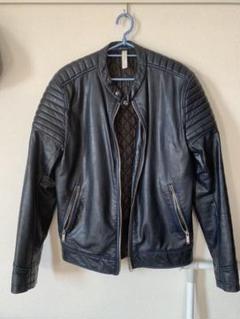 最終値下げ]MIHARAYASUHIRO レザーシングルライダース鹿 Mサイズ