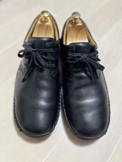 Clarks uk10 ブラックレザーシューズのサムネイル