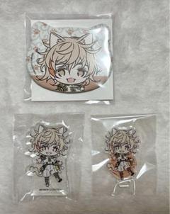 物吉貞宗 刀猫 刀剣乱舞 缶バッジ アクスタ アクリルブロック