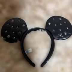 ディズニー カチューシャ ミッキー スタッズ