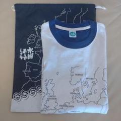 水曜どうでしょう EURO21 TシャツMサイズ+巾着セット 中古