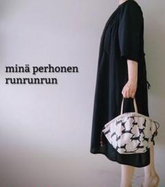 ミナペルホネン runrunrun トートバッグ ショルダーバッグ 巾着バッグ ミナペルホネン runrunrun トートバッグ ショルダーバッグ 巾着