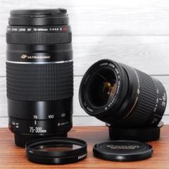 Canon EFレンズセット 35-80mm Ⅳ / 75-300mm USM - メルカリ
