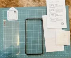 サイズご確認お願い❗️iPhone 強化ガラスフィルム保護フィルム　ガイド付き