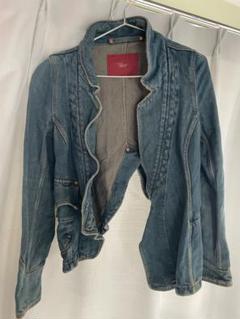 最大15%OFFクーポン Levi's ジャックオブオールトレーズ XS デニムジャケット RED ジャケット・アウター