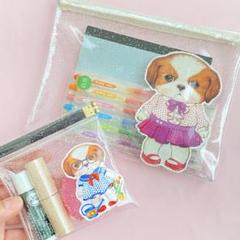 コヤンイサムチョン あんこちゃん♡ キラキラビニールポーチ