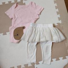 babyGAP　半袖ロンパース、バレリーナパンツセット
