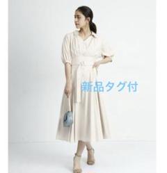 新品タグ付き✨Mystrada 半袖シアーシャツワンピ ワンピース