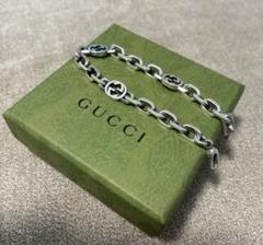 GUCCI ブレスレット　インターロッキングG シルバー925 18号のサムネイル
