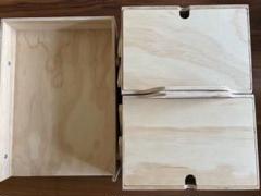 KLÄMMEMACKA desk organizer, natural plywood, 13 ¾x8 ¾
