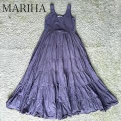 マリハ ノースリーブ ロング ワンピース マキシ丈 草原の虹のドレス パープル MARIHA（マリハ）の「MARIHA(マリハ) 草原の虹のドレス