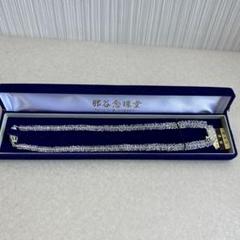 未使用品 那谷念珠堂　本水晶 楽天市場】那谷念珠堂 ネックレス 未使用 白水晶 ロング 本水晶