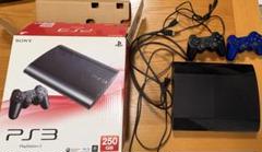 PS3 250GB 本体 コントローラー2個付き