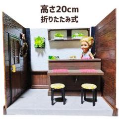 【24h以内発送可能】カフェ風 家具付 折りたたみ式ハウス