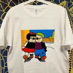 ナンシー BOY 半袖 Tシャツ 夏 新品 お洒落 XL 2XL ホワイト