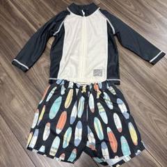 ベビー水着(男の子) ラッシュガードセット