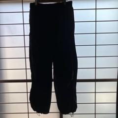 値下げ　無印　イージーパンツ　XXL ブラック
