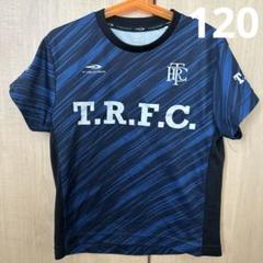 TIBORA T.R.F.C. ストライプシャツ 120 ネイビー サッカー