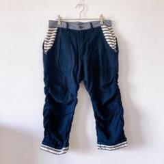 neutralooinfinity クロップドパンツ ネイビー M 4727