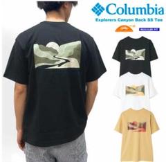 新品　25年春夏　コロンビア　UVカット　バックプリントTシャツ　黒　XL