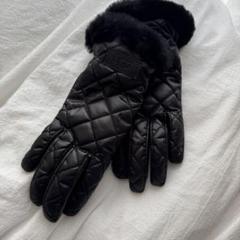 UGG キルテッドパフォーマンスグローブ ブラック　S/M 新作揃え 公式【 UGG® キルテッド グローブ|Quilted