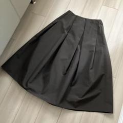 BLENHEIM ダークブラウン フレアスカート Sサイズ