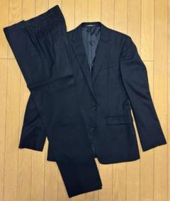 コムサメン COMME CA MEN スーツ ストライプ ブラック Mサイズ