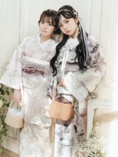 3点セット2Wayレースフリルセパレート浴衣[tu1514] ショート丈 3点セット2Wayレースフリルセパレート浴衣[tu1514] | レディース