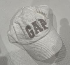 GAP ホワイト コーデュロイキャップのサムネイル