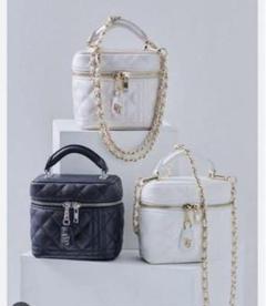Riu バニティバッグ Quilting vanity bag ホワイト 2025年最新】riu バニティバッグの人気アイテム - メルカリ