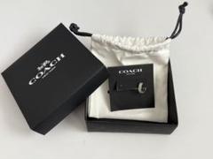 COACH パヴェ ハギー ピアス シルバー 片耳
