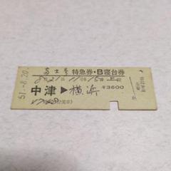 使用済み切符 国鉄 硬券 寝台特急富士号 中津駅発行 - メルカリ