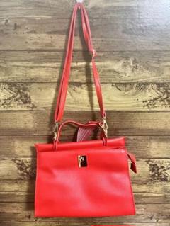 新品　タグ付き　クラシカルエルフ　ショルダー　ハンドバック　2WAY 赤　レッド