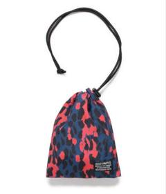 wackomaria VELVET DRAWSTRING BAG  巾着 ポーチ VELVET DRAWSTRING BAG【BLACK】｜WACKO MARIA｜MELTING POT