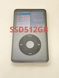 iPod classic SSD64GB &バッテリー交換済　動作OK iFlash-quadでiPod Classicを大容量化・バッテリー交換したら
