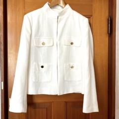 新品未使用　タグ付き　XSサイズ　Zara ジャケット 金　ボタン　ホワイト m12665046647_1.jpg?1723099110